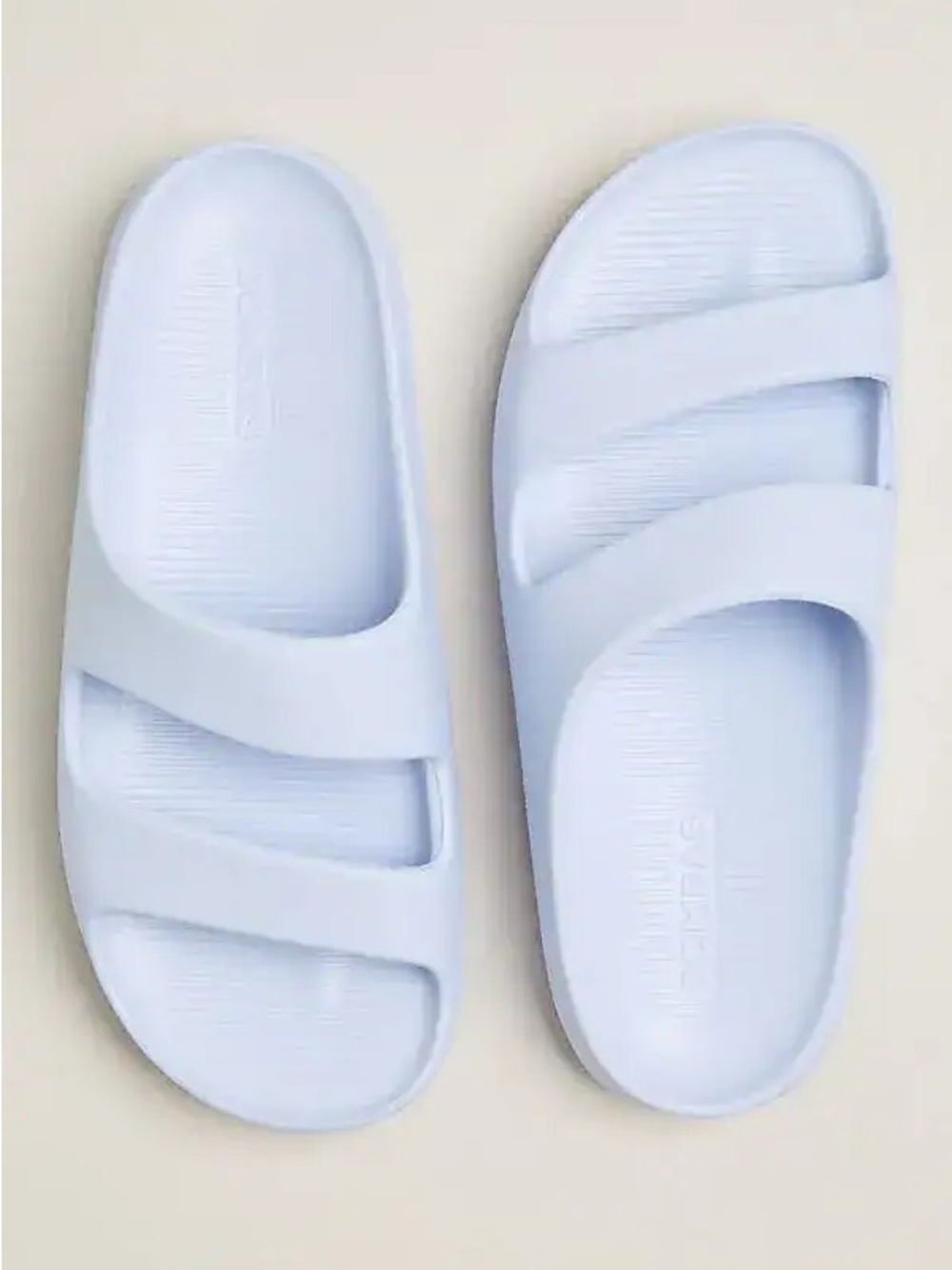Bombas Friday Slide Sandals Skysail Blue Coastal Chic Waterproof Size 9 NWT